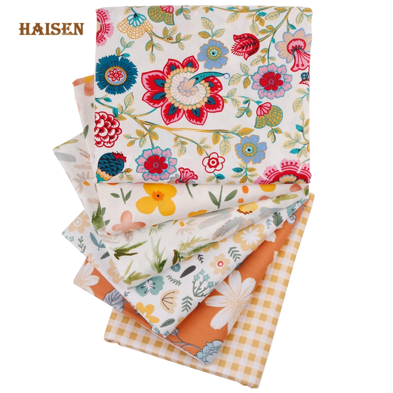Baby Clothing Organic Cotton - 6pcs 40x50cm Cotton Twill Patchwork Fabric