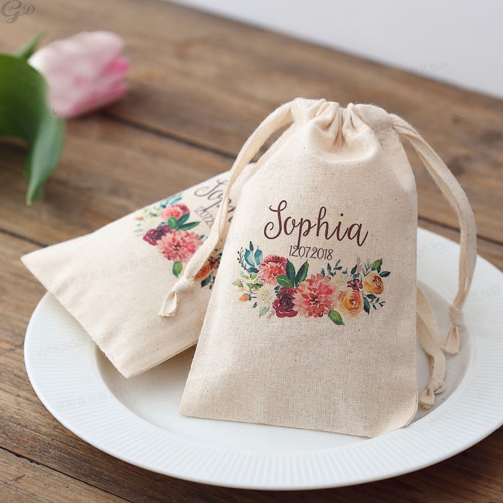 100pcs Custom Name Logo Weddin - Baby Zebra Clothing ulasan dan harga