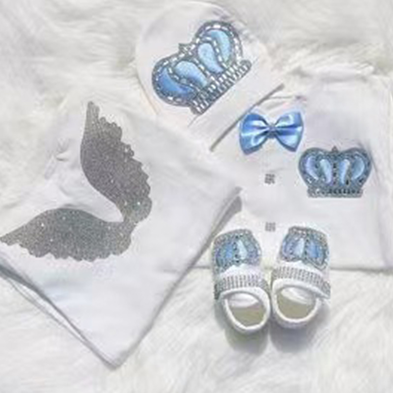 4pcs Welcome Home Romper Baby  - Baby Clothing Names ulasan dan harga