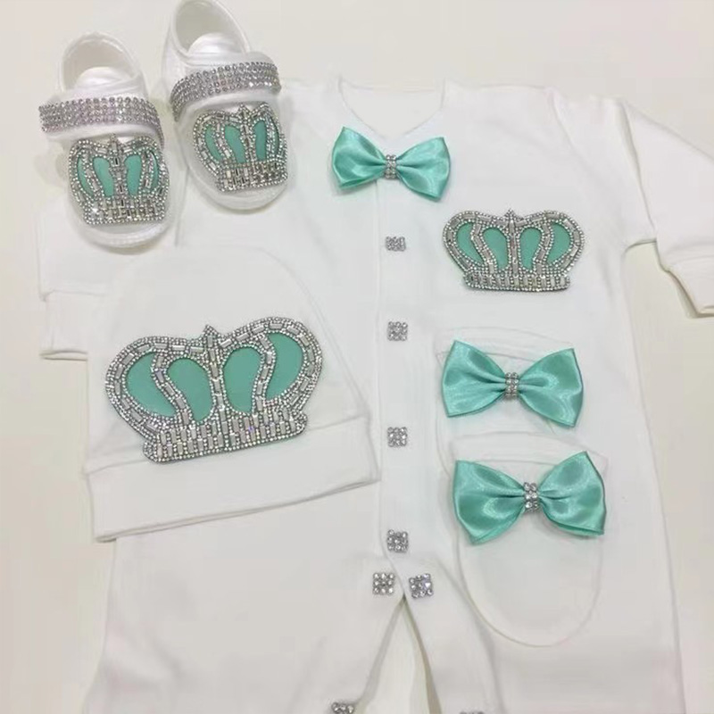 4pcs Welcome Home Romper Baby  - Baby Clothing Names ulasan dan harga