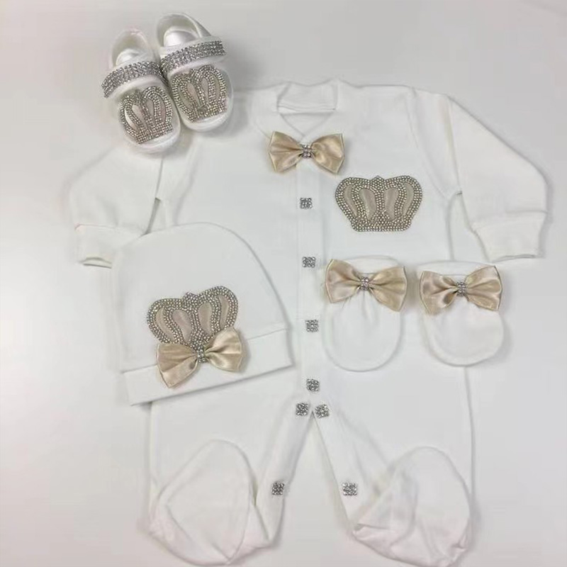 4pcs Welcome Home Romper Baby  - Baby Clothing Names ulasan dan harga