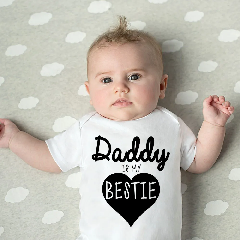 Daddy Is My Bestie Cute Baby B - Baby Clothing Online ulasan dan harga