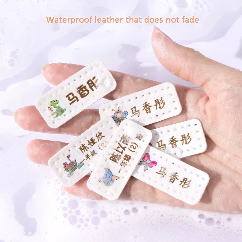 Customized Name Leather Laser  - Baby Clothing Names ulasan dan harga