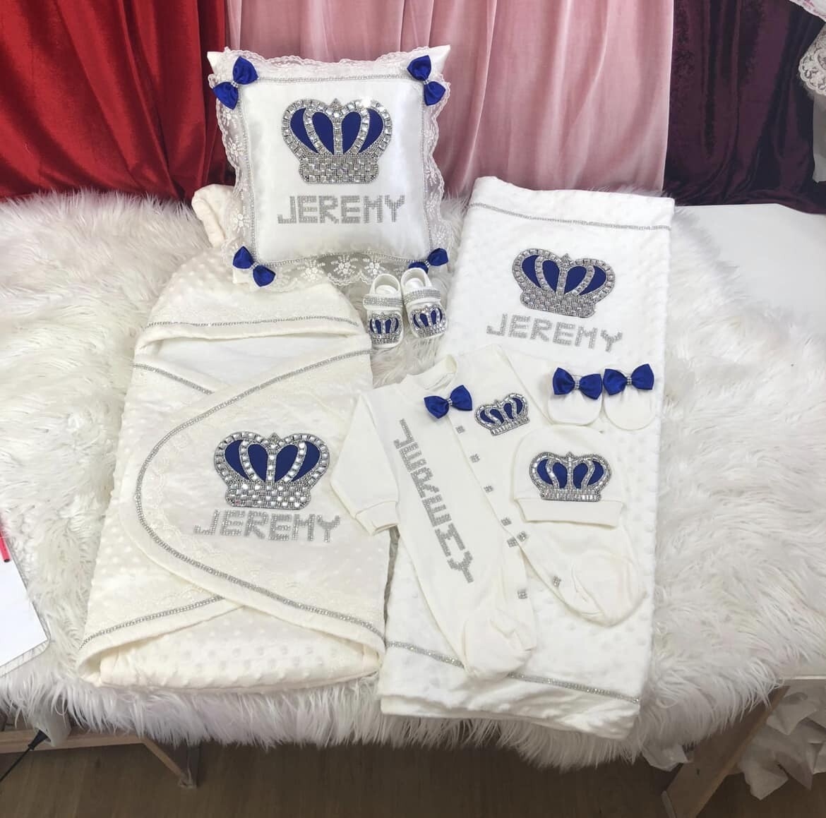 Custom Embroidery Baby Name Ro - Baby Clothing Names ulasan dan harga
