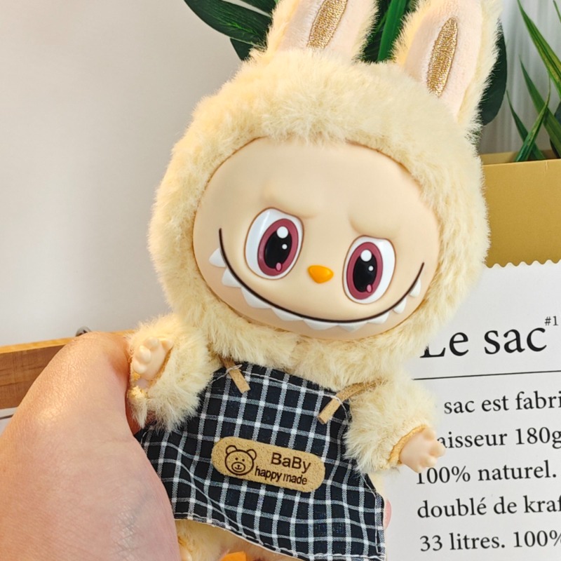 For 17cm Labubu plush toy kitc - Baby Clothing Model ulasan dan harga