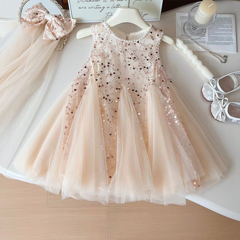 Summer New Baby Girl Pearl mes - Baby Clothing Dresser ulasan dan harga