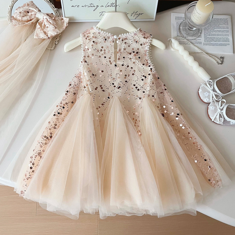 Summer New Baby Girl Pearl mes - Baby Clothing Dresser ulasan dan harga
