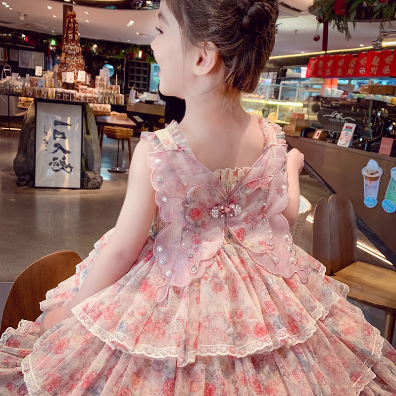 Summer Kids Girl Multi-Layered - Baby Clothing Dresser ulasan dan harga