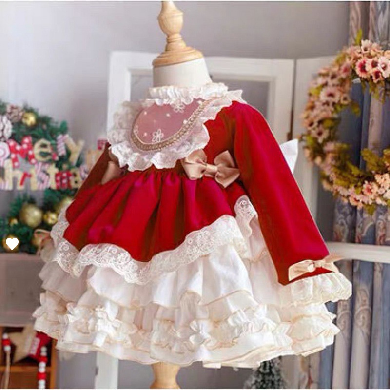 Girl Baby Party Dress New Span - Baby Clothing Dresser ulasan dan harga