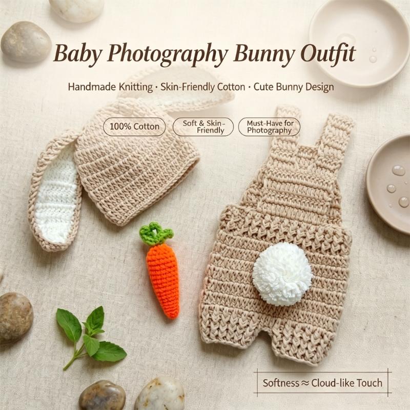 Crochet Knitted Newborn Photog - Baby Clothing Products ulasan dan harga