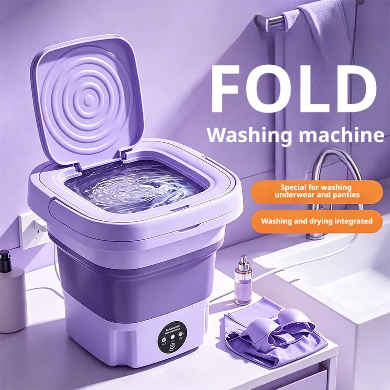 9L Collapsible Foldable Mini W - Baby Clothing Washing Machine ulasan dan harga