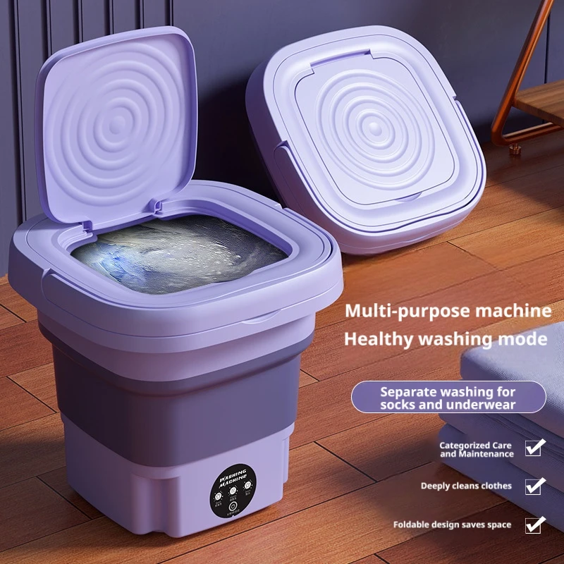 9L Collapsible Foldable Mini W - Baby Clothing Washing Machine ulasan dan harga