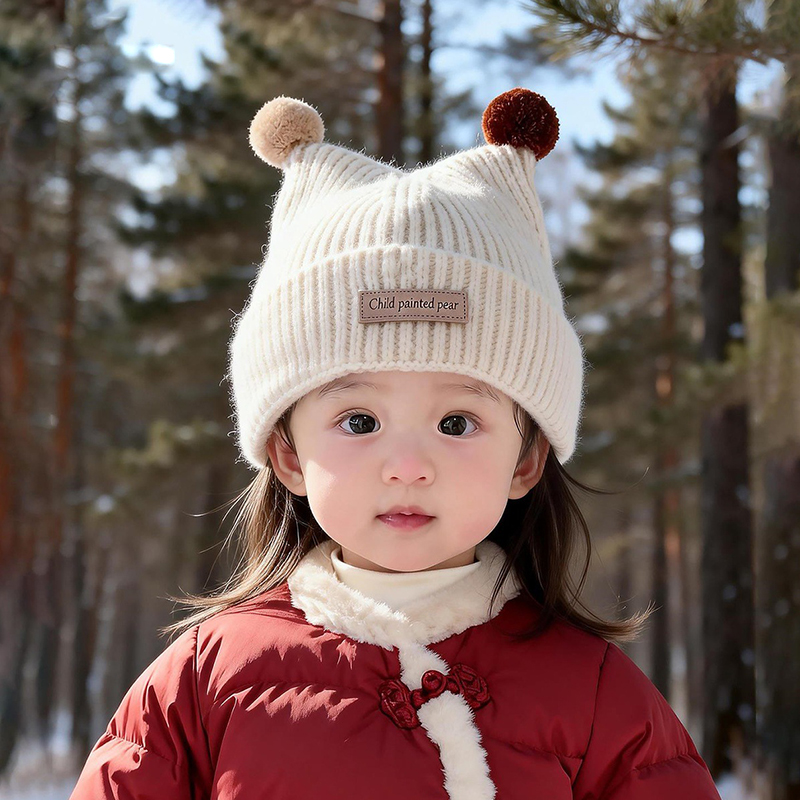 1-4Year Baby Knitted Hat Cute  - Baby Hat Beanie ulasan dan harga