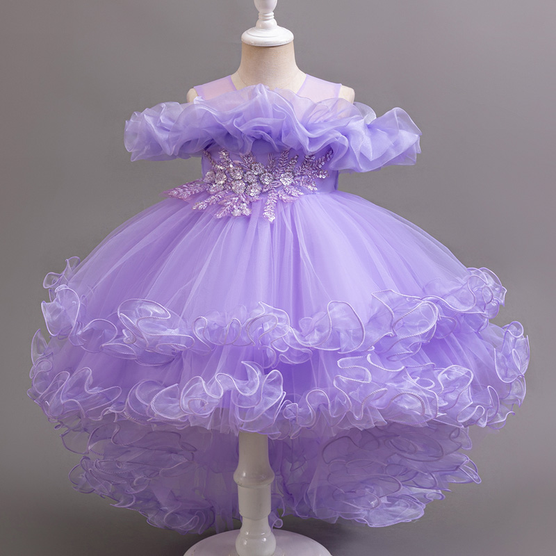 Girl Flower Princess Sequins B - Baby Clothing Dresser ulasan dan harga
