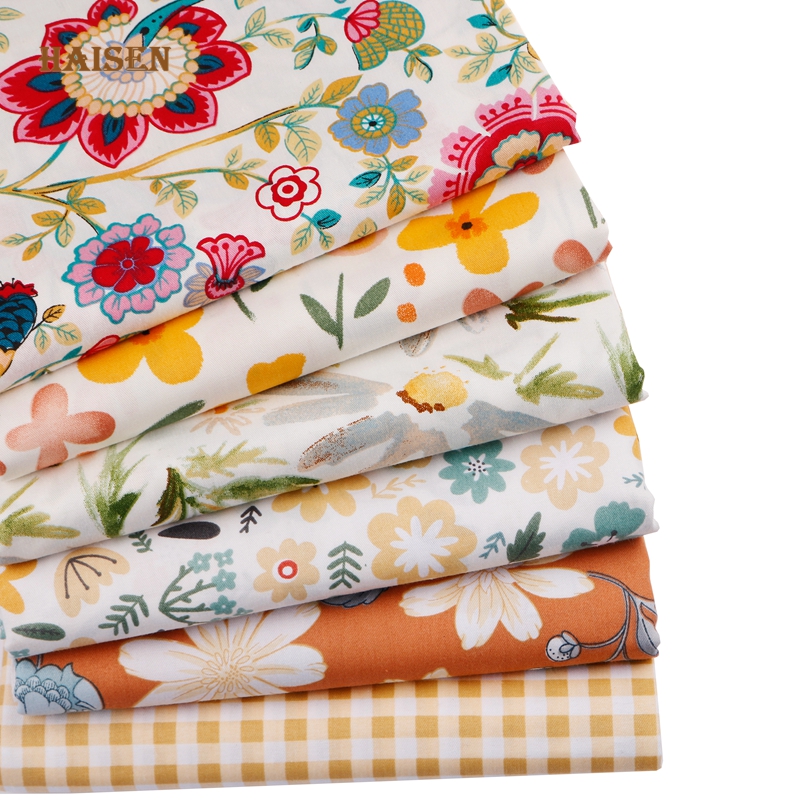 6pcs 40x50cm Cotton Twill Patc - Baby Clothing Organic Cotton ulasan dan harga