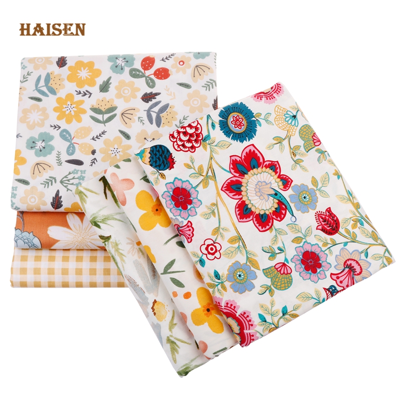 6pcs 40x50cm Cotton Twill Patc - Baby Clothing Organic Cotton ulasan dan harga