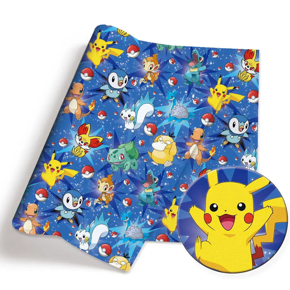 Pokemon Cartoon Fabric140*50cm - Baby Clothing Model ulasan dan harga