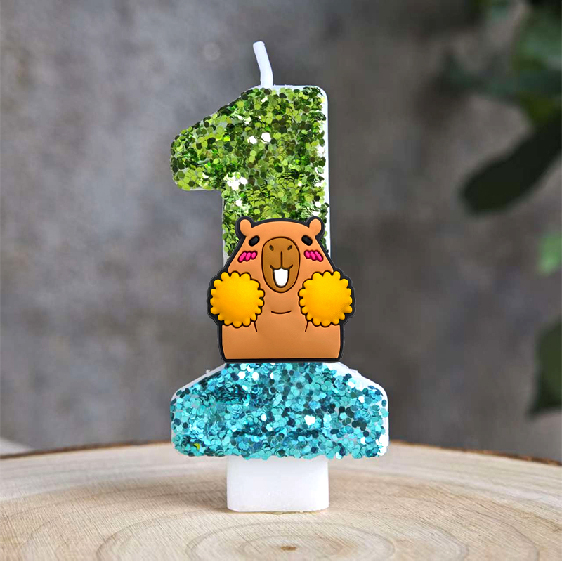 Cute Capybara Candles Theme 0- - Baby Zebra Clothing ulasan dan harga