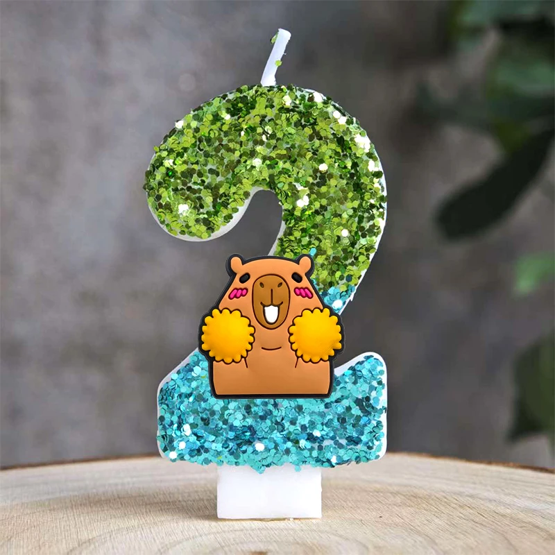 Cute Capybara Candles Theme 0- - Baby Zebra Clothing ulasan dan harga