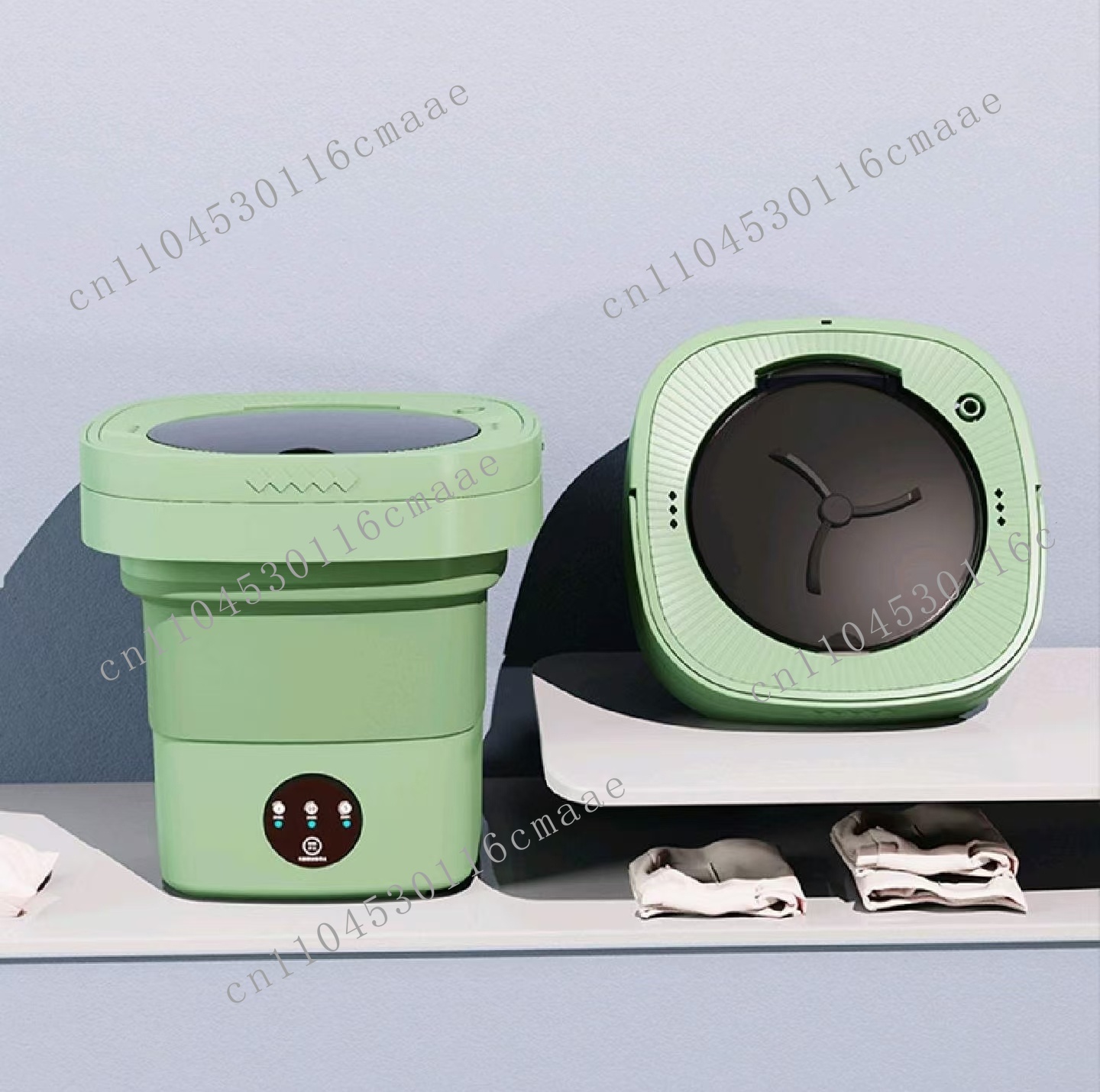 6L 8L Portable Folding Does No - Baby Clothing Washing Machine ulasan dan harga