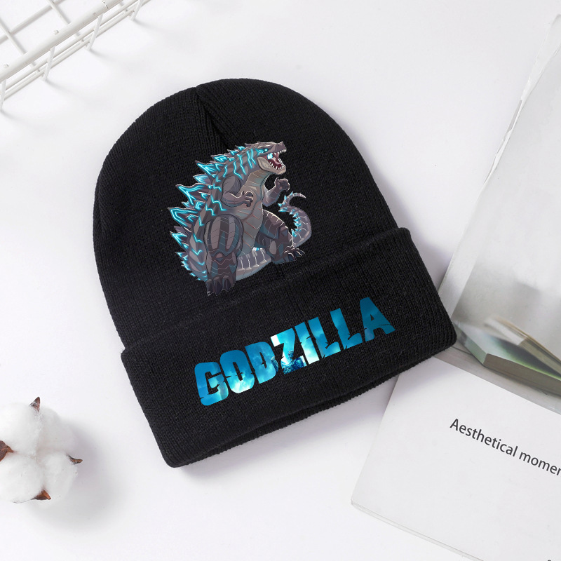 Godzilla Knitted Hat Winter Sp - Baby Clothing Model ulasan dan harga