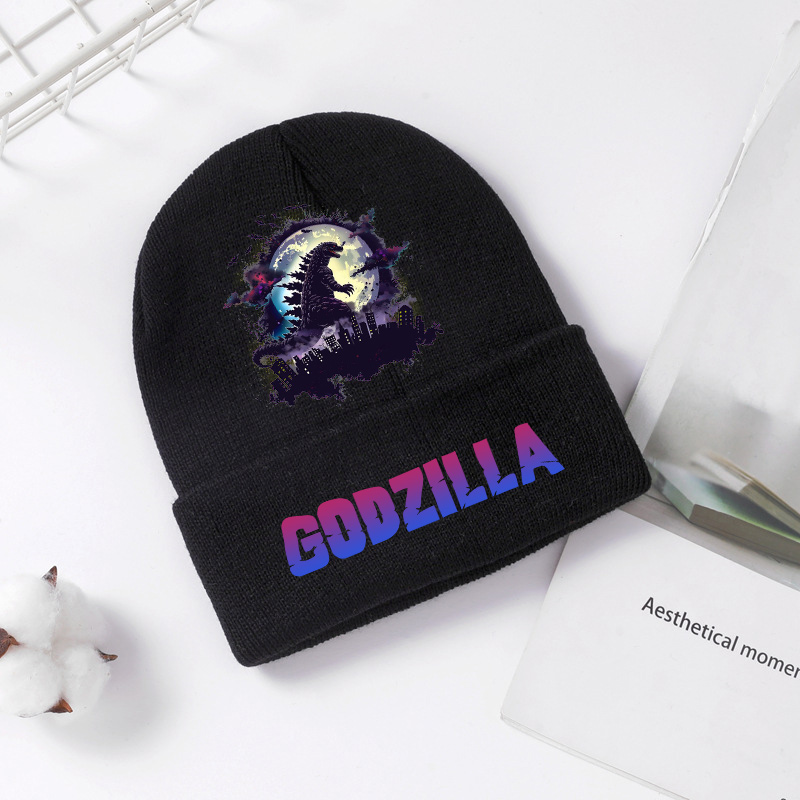 Godzilla Knitted Hat Winter Sp - Baby Clothing Model ulasan dan harga