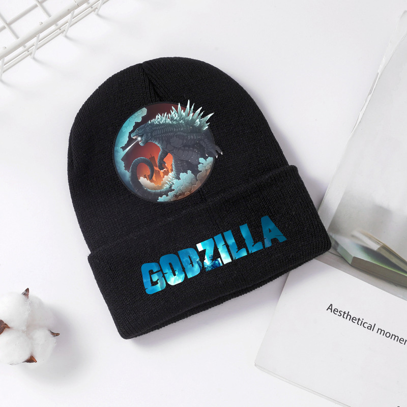 Godzilla Knitted Hat Winter Sp - Baby Clothing Model ulasan dan harga
