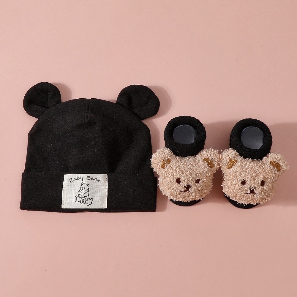 2Pcs/Set Cute Cotton Baby Hat  - Baby Hat Beanie ulasan dan harga