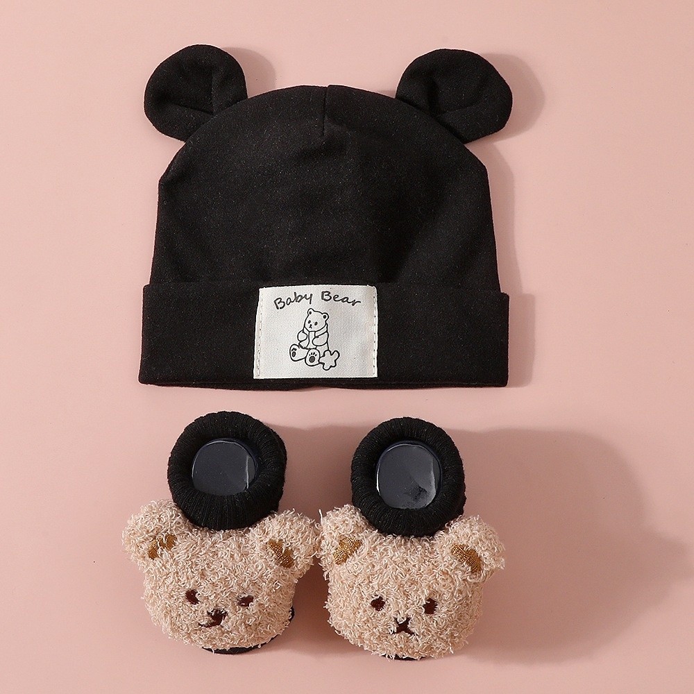2Pcs/Set Cute Cotton Baby Hat  - Baby Hat Beanie ulasan dan harga