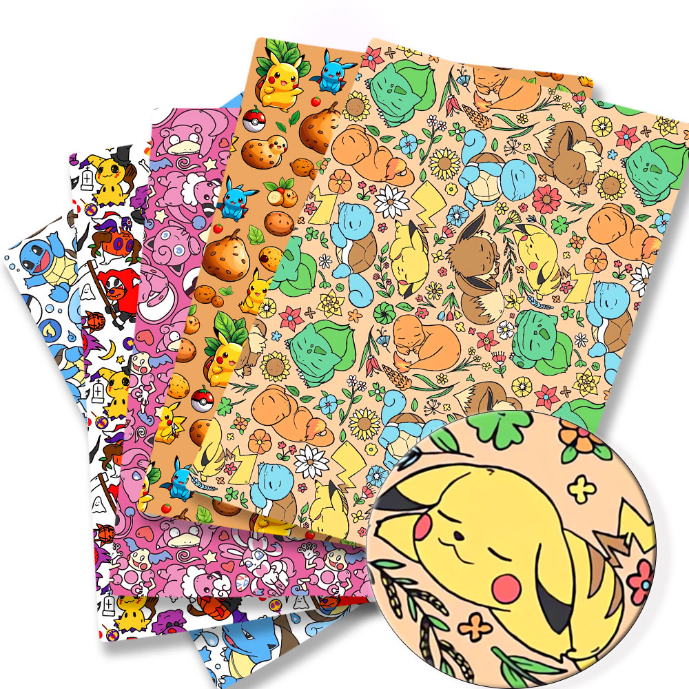 Pokemon Cartoon Fabric140*50cm - Baby Clothing Japan ulasan dan harga
