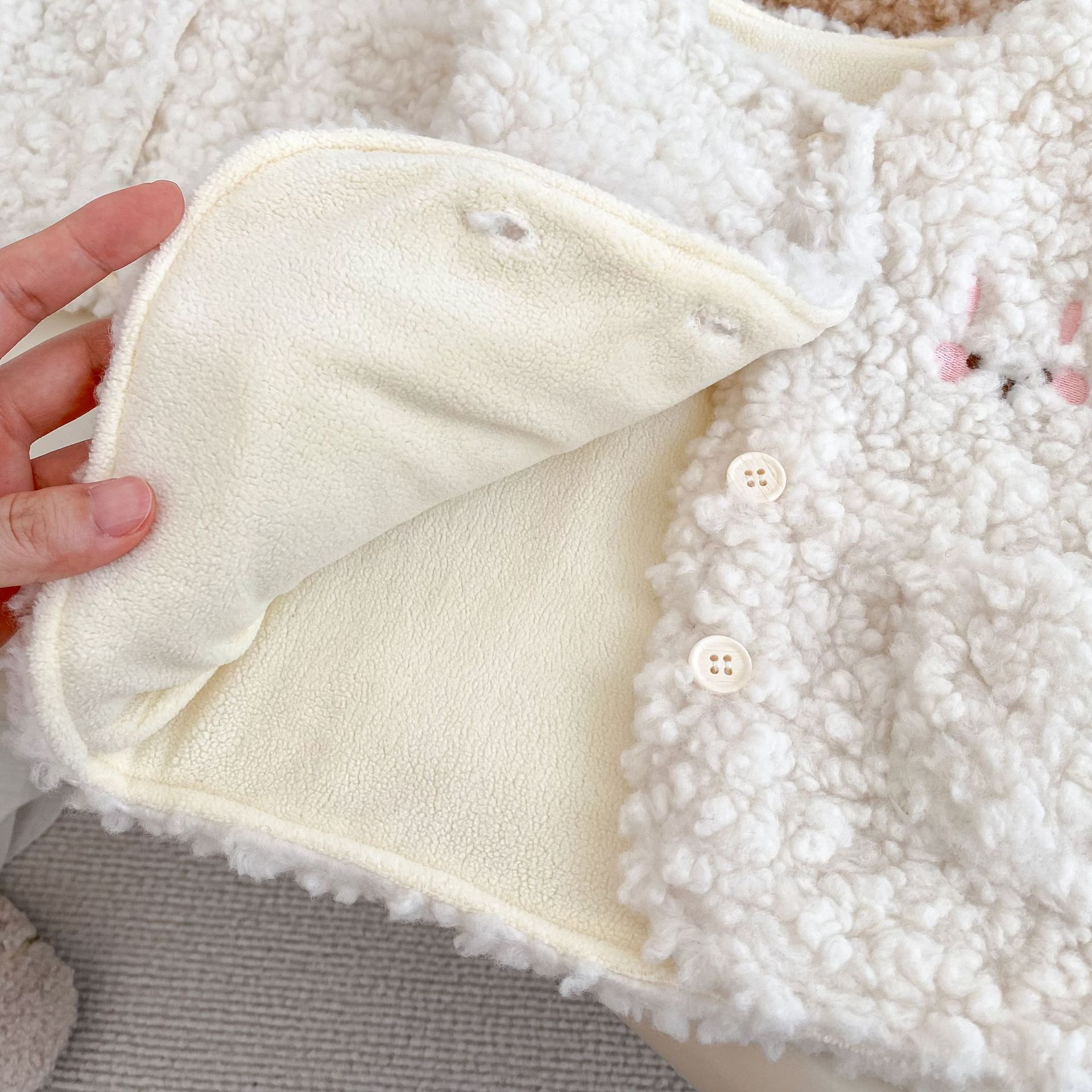 Baby Thickened Vest Coat Fleec - Baby Clothing Model ulasan dan harga