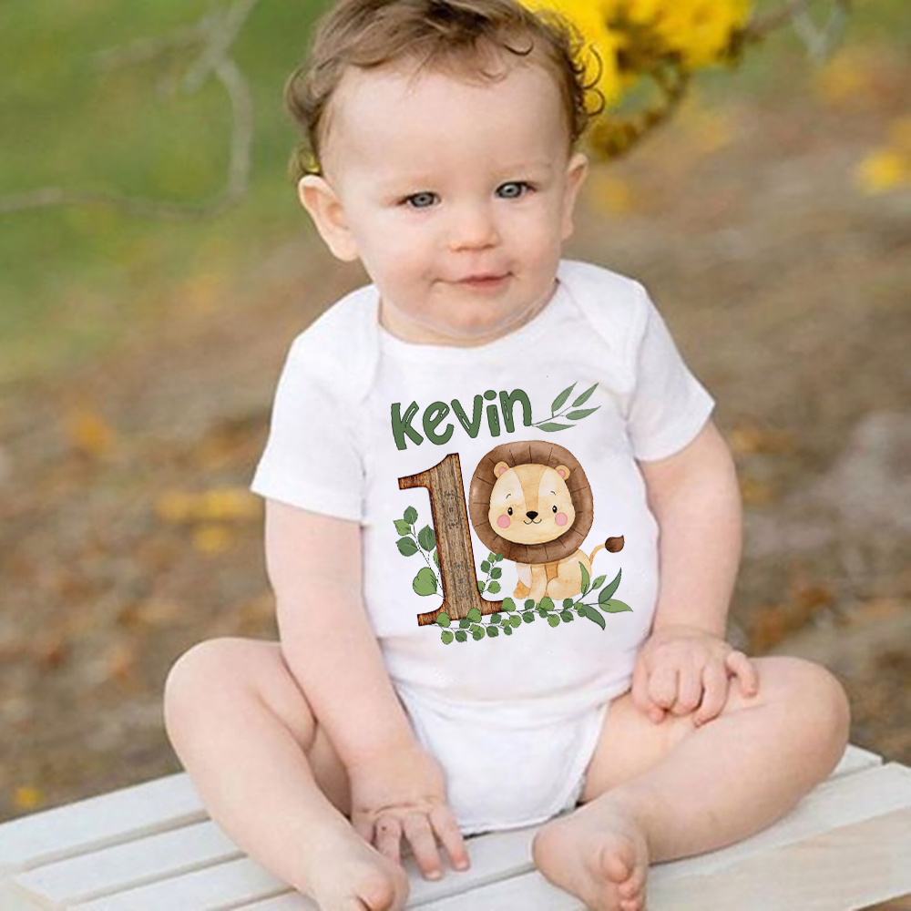 Personalised Safari Animal wit - Baby Clothing Names ulasan dan harga