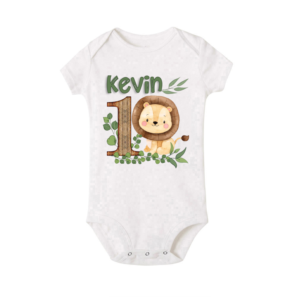 Personalised Safari Animal wit - Baby Clothing Names ulasan dan harga